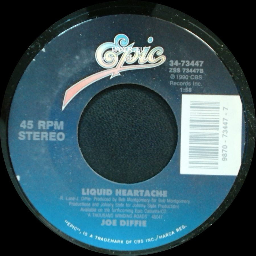 Joe Diffie - Liquid Heartache / Home side A