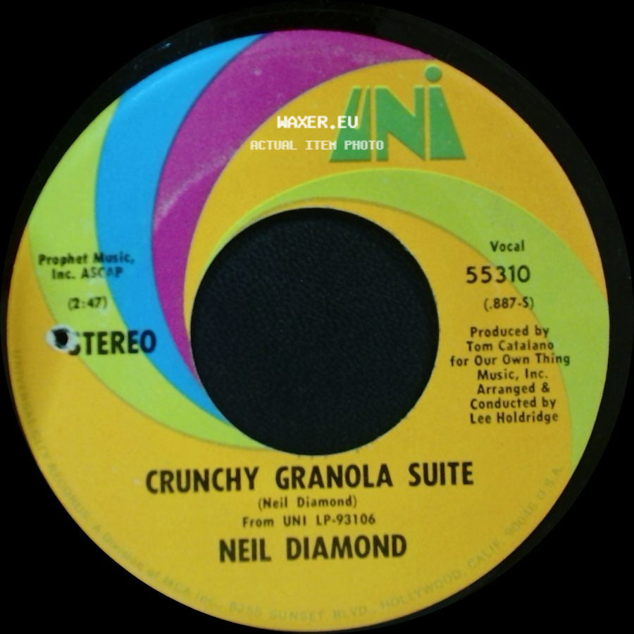 Neil Diamond - Crunchy Granola Suite / Stones side A