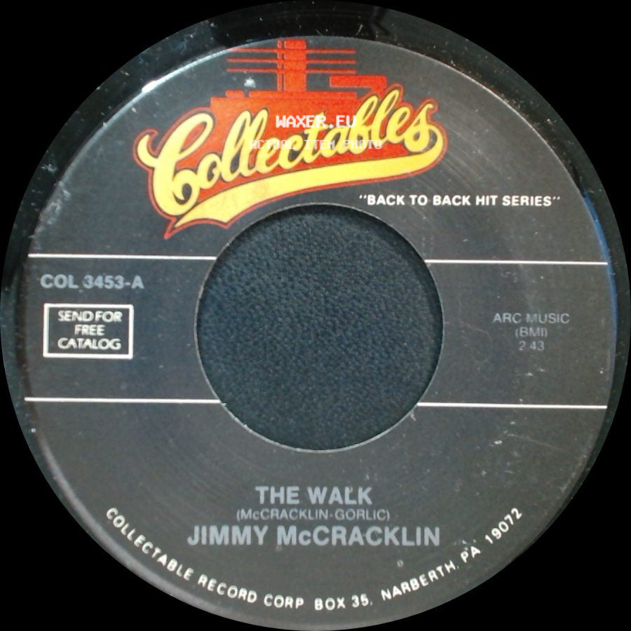 Bq Diddley / Jimmy Mccracklin - Cops And Robbers / The Walk side B