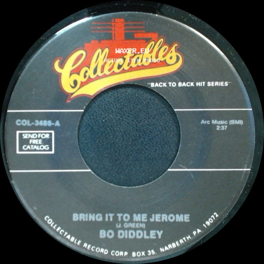 Billy Stewart / Bo Diddley - Reap What You Sow / Bring It To Me Jerome side B