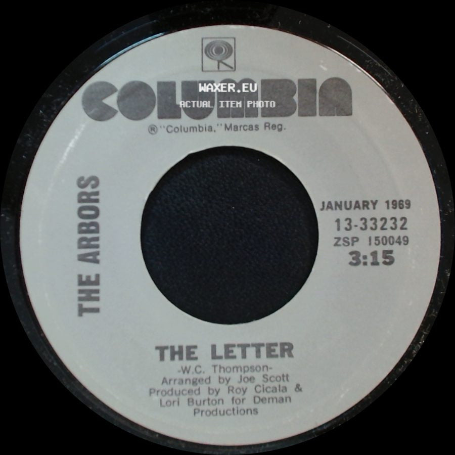 The Arbors - The Letter / Graduation Day side A
