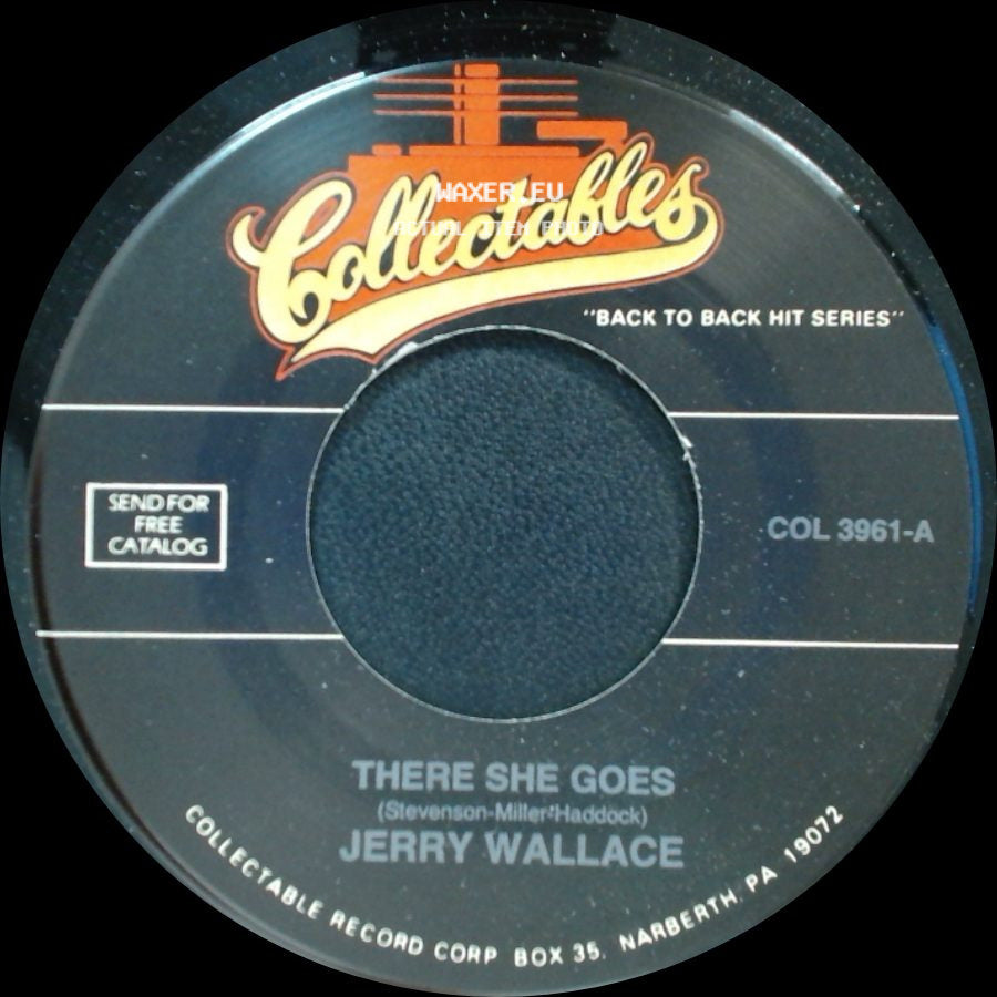 Jerry Wallace - There She Goes / Little Coco Palm side A