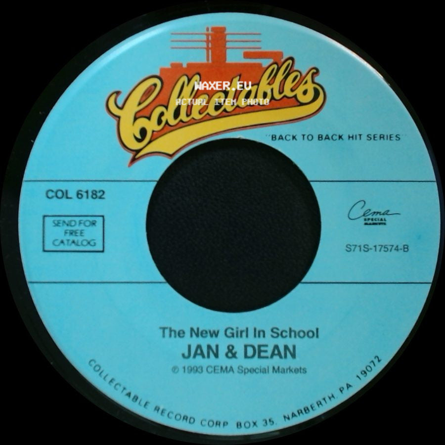 Jan & Dean - The New Girl In School / Linda side A