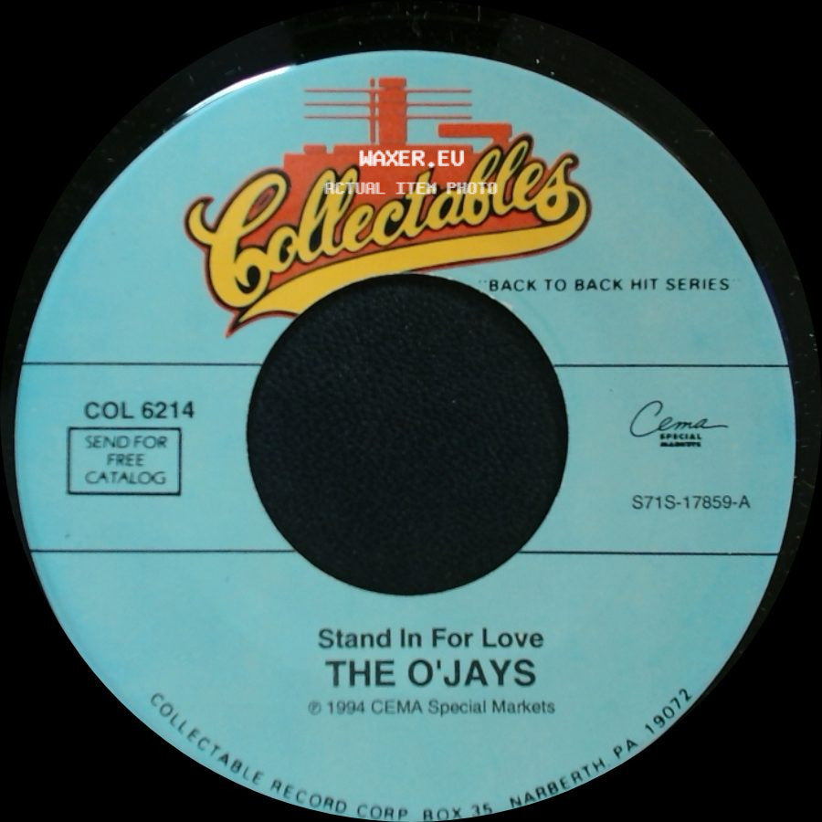 The O'jays - Stand In For Love / Lipstick Traces side A