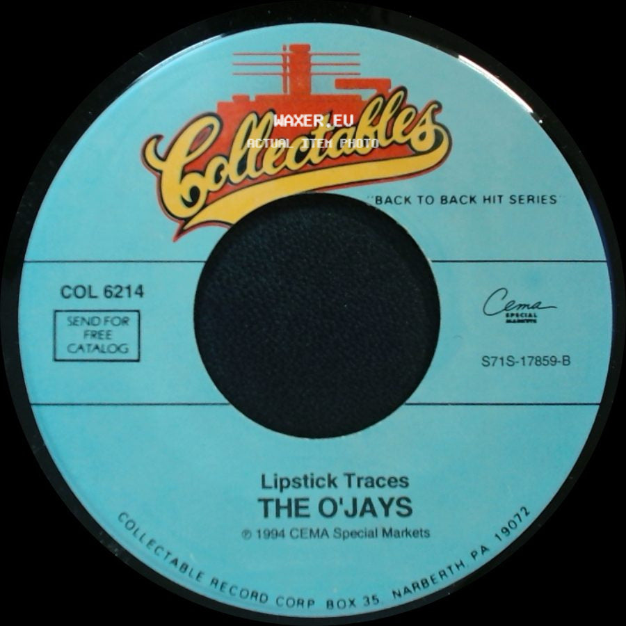 The O'jays - Stand In For Love / Lipstick Traces side B