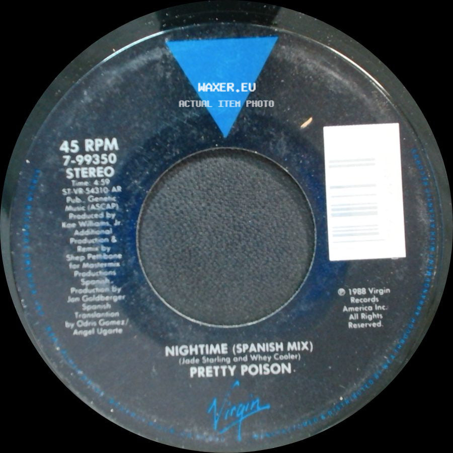 Pretty Poison - Nighttime / Nighttime (Spanish Mix) side B