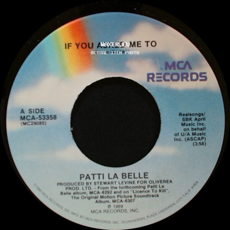 Patti La Belle - If You Asked Me To / If You Asked Me To (Instrumental Suite) side A