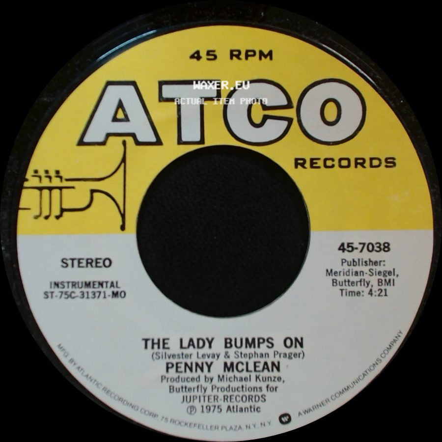 Penny Mclean - Lady Bump / The Lady Bumps On side B