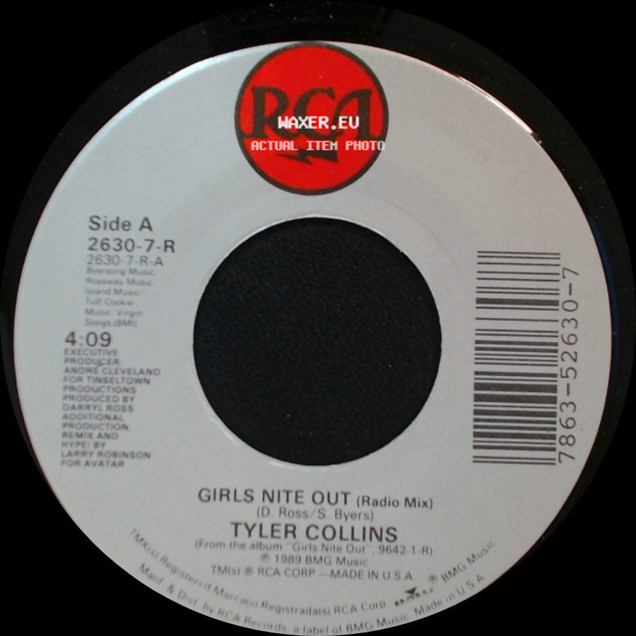 Tyler Collins - Girls Nite Out (Radio Mix) / Girls Nite Out (Soul Iv Seoul Edit) side A