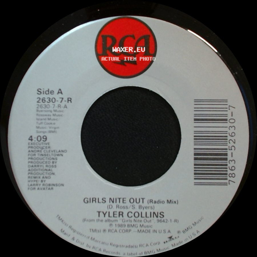Tyler Collins - Girls Nite Out (Radio Mix) / Girls Nite Out (Soul Iv Seoul Edit) side A
