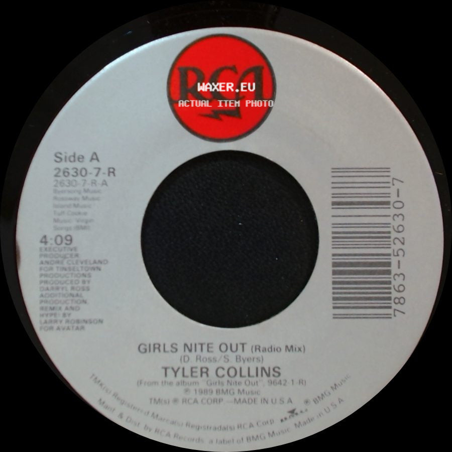 Tyler Collins - Girls Nite Out (Radio Mix) / Girls Nite Out (Soul Iv Seoul Edit) side A