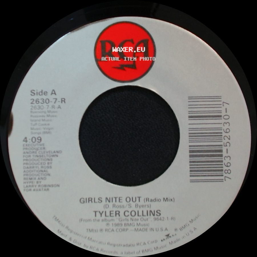 Tyler Collins - Girls Nite Out (Radio Mix) / Girls Nite Out (Soul Iv Seoul Edit) side A