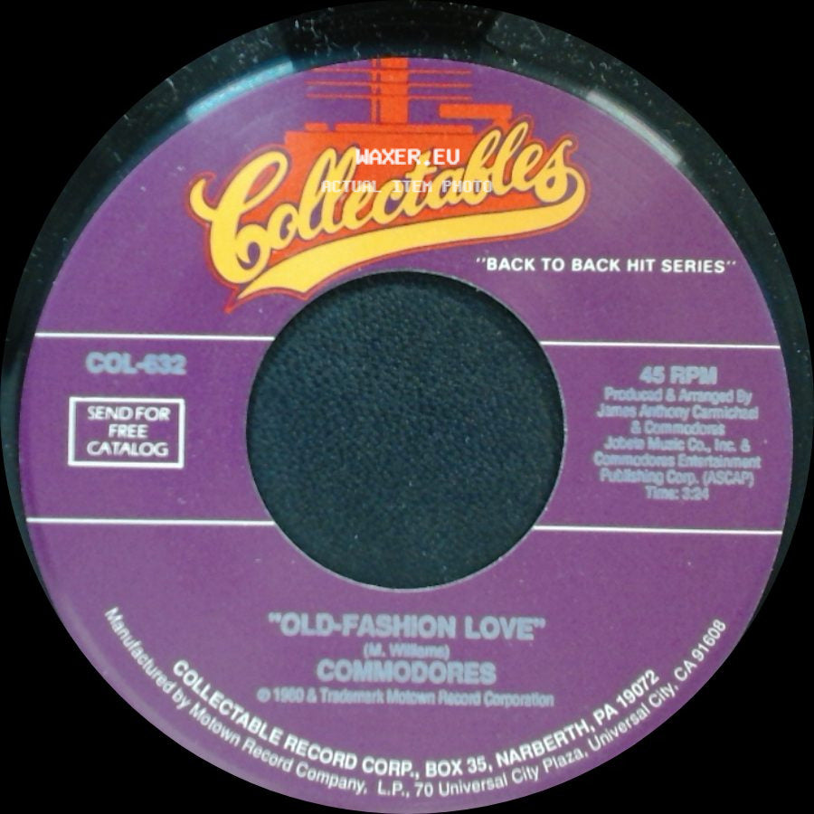 Commodores - Old-Fashion Love / Heroes side A