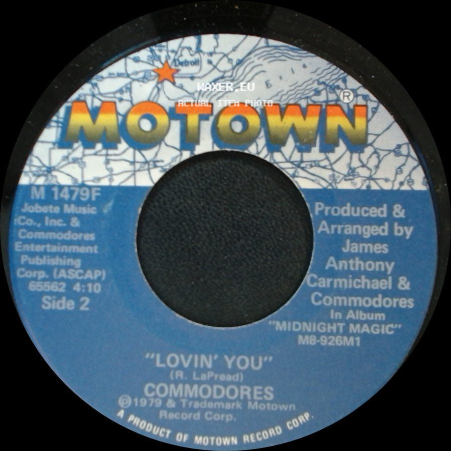 Commodores - Wonderland / Lovin' You side B