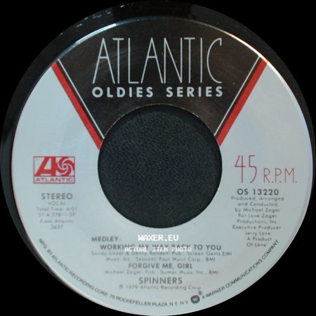 Spinners / Phil Collins - Medley: Working My Way Back To You / Forgive Me, Girl / I Missed Again side A