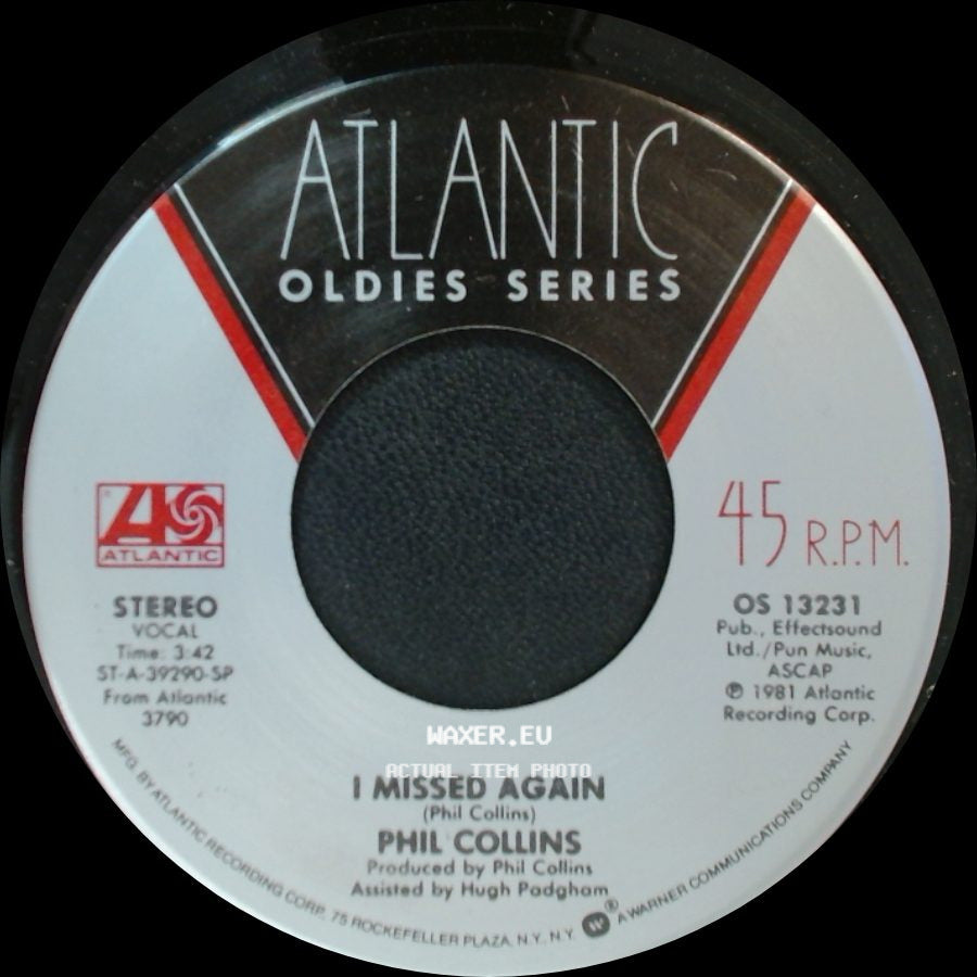 Spinners / Phil Collins - Medley: Working My Way Back To You / Forgive Me, Girl / I Missed Again side B