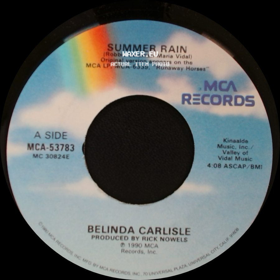 Belinda Carlisle - Summer Rain / Shades Of Michaelangelo side A