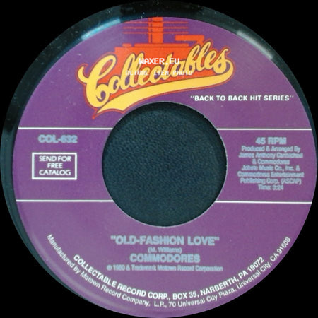 Commodores - Old-Fashion Love / Heroes side A