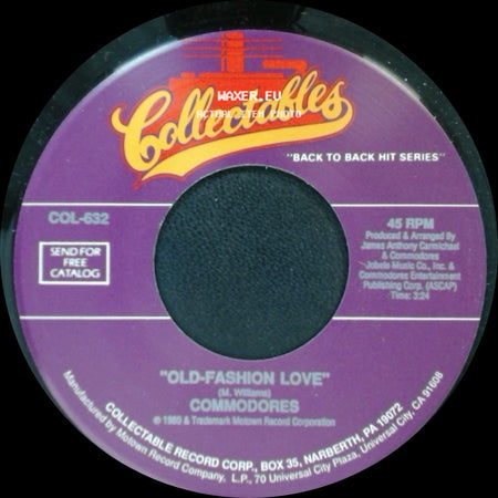 Commodores - Heroes / Old-Fashion Love side B