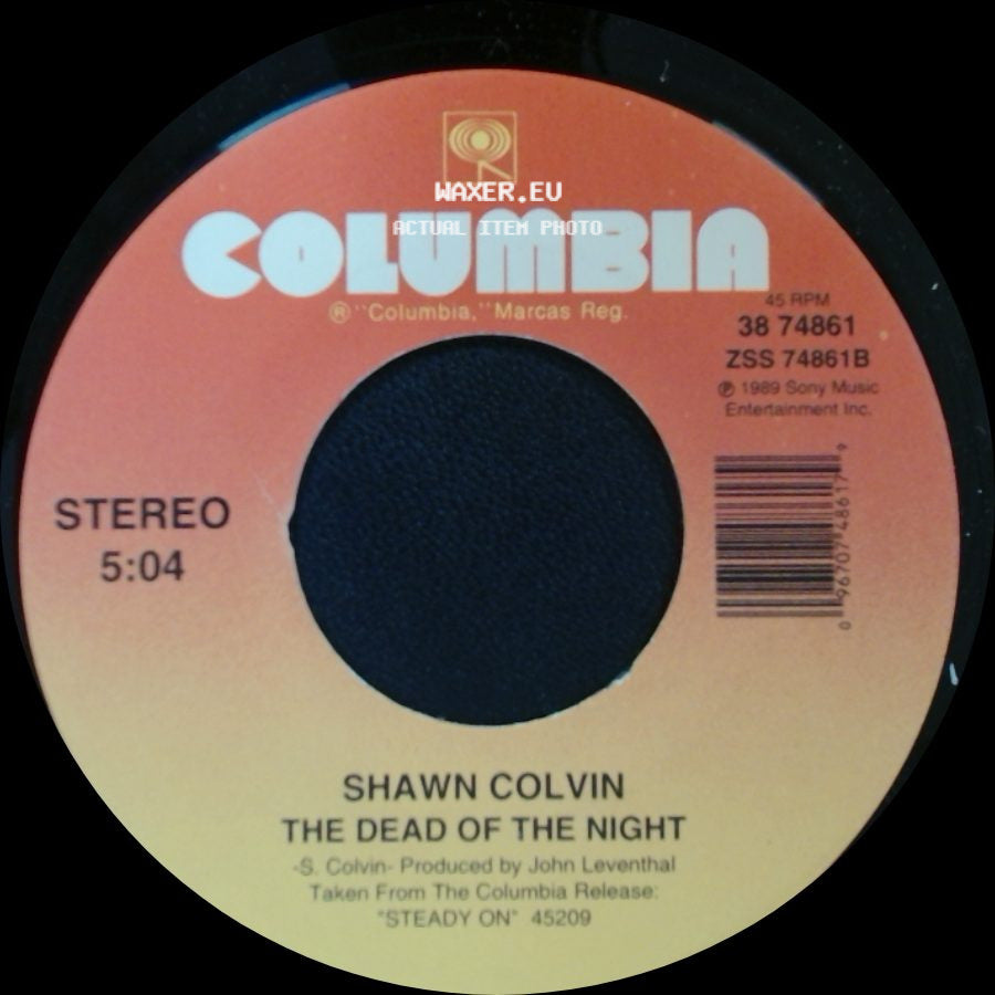 Shawn Colvin - I Don't Know Why (Edit) / The Dead Of The Night side B