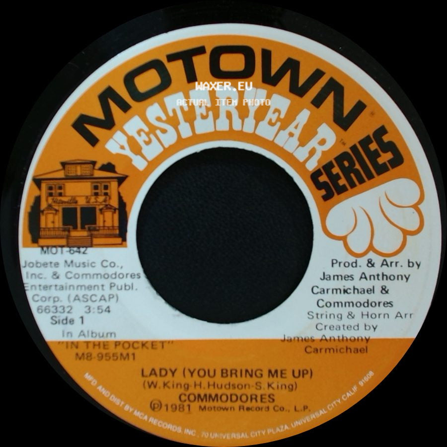 Commodores - Lady (You Bring Me Up) / Jesus Is Love side A