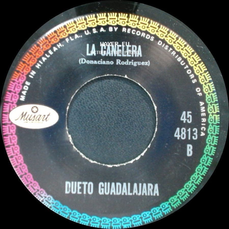 Dueto Guadalajara - Dos Corazones / La Canelera side B