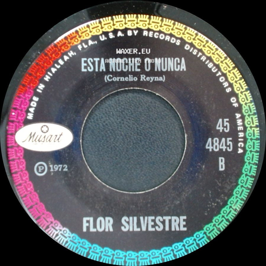Flor Silvestre - No Me Lo Tomes A Mal / Esta Noche O Nunca side B
