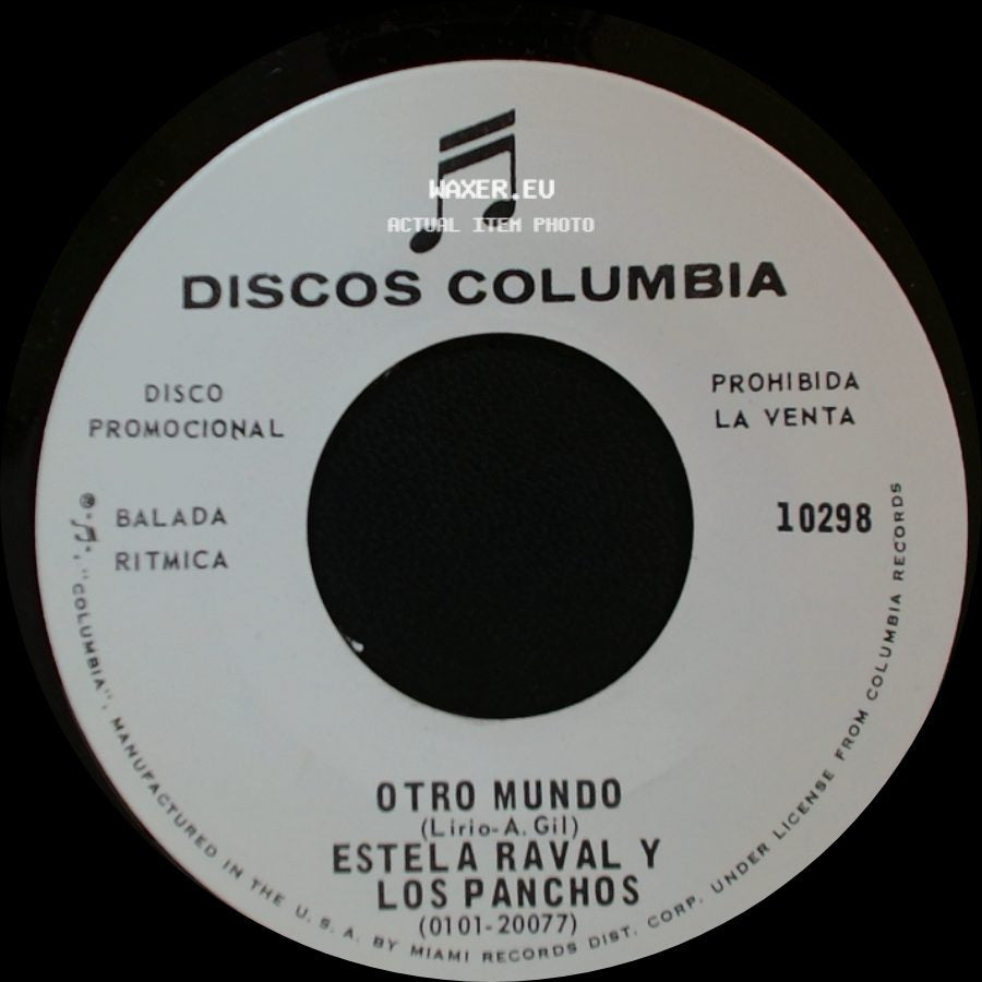 Estela Raval Y Los Panchos - Otro Mundo / Noche De Agustin side A