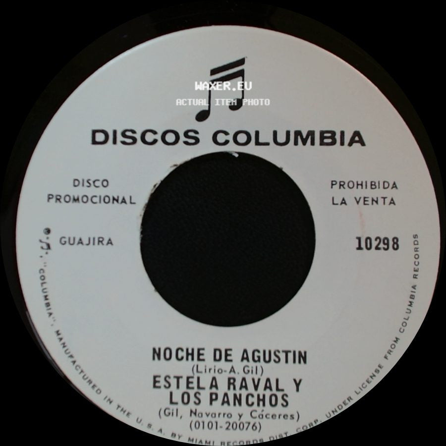 Estela Raval Y Los Panchos - Otro Mundo / Noche De Agustin side B