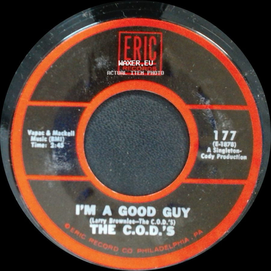 The C.O.D.'s - Michael / I'm A Good Guy side B