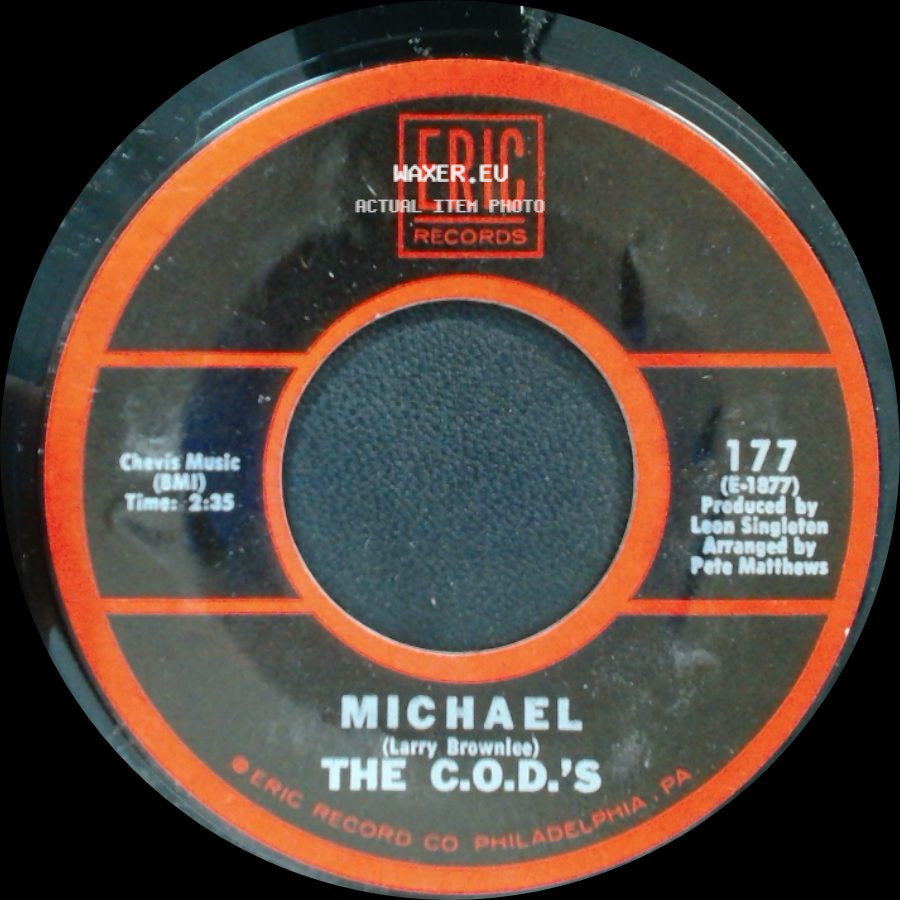 The C.O.D.'s - I'm A Good Guy / Michael side B