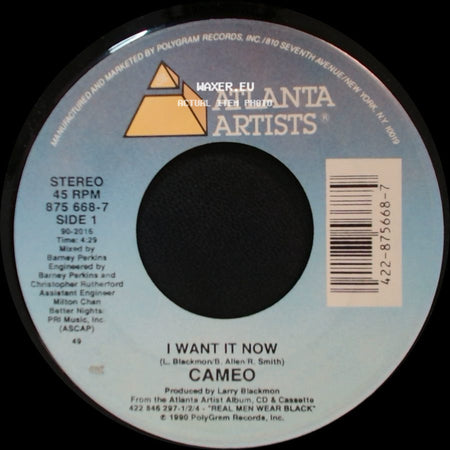 Cameo - I Want It Now / Dkwig side A