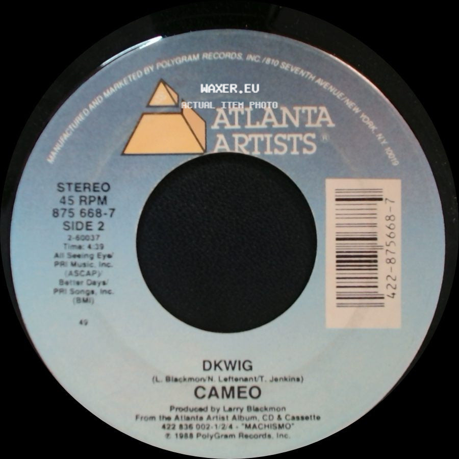 Cameo - I Want It Now / Dkwig side B