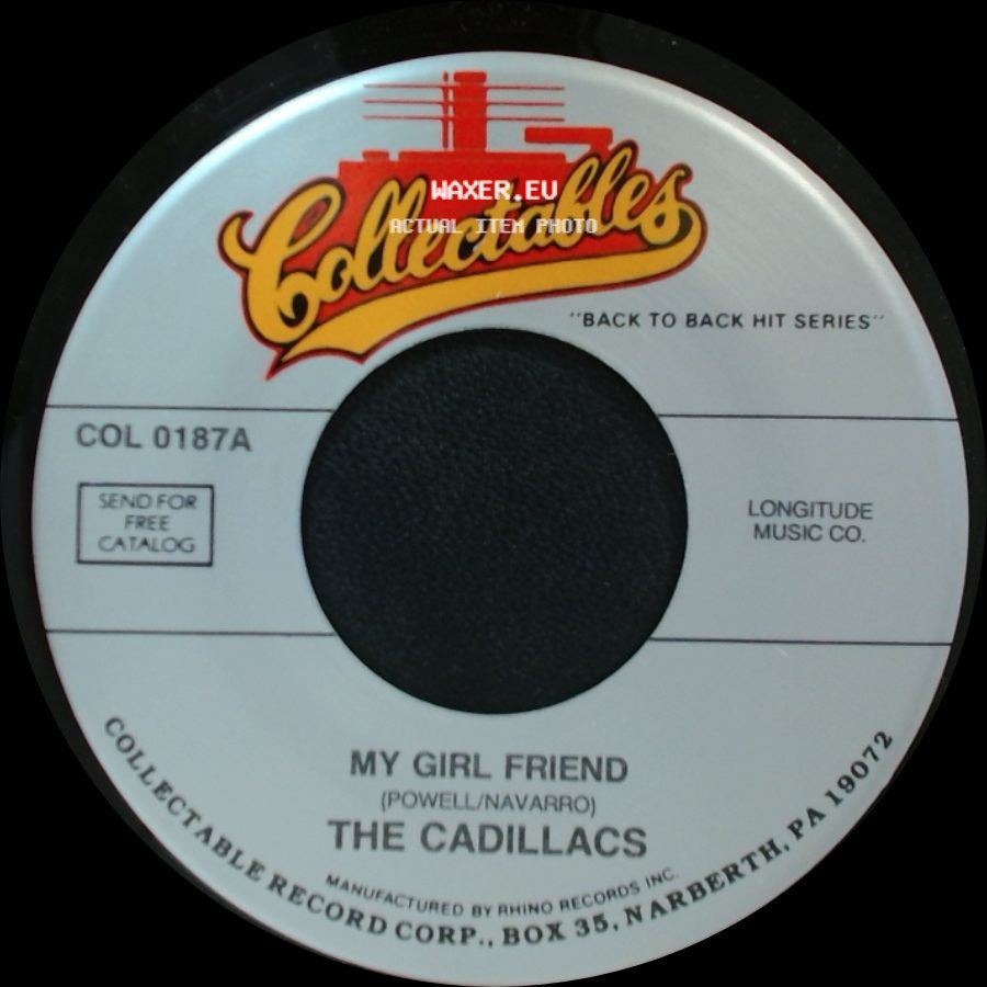 The Cadillacs - My Girl Friend / Sugar Sugar side A