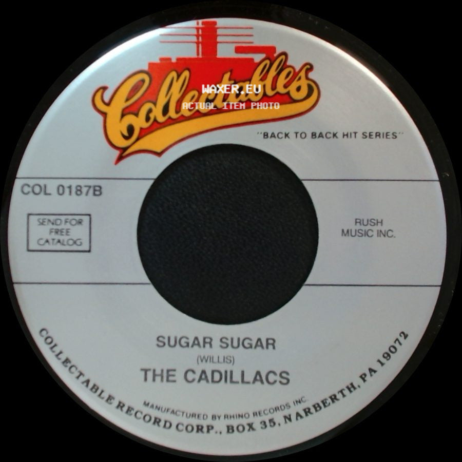 The Cadillacs - My Girl Friend / Sugar Sugar side B