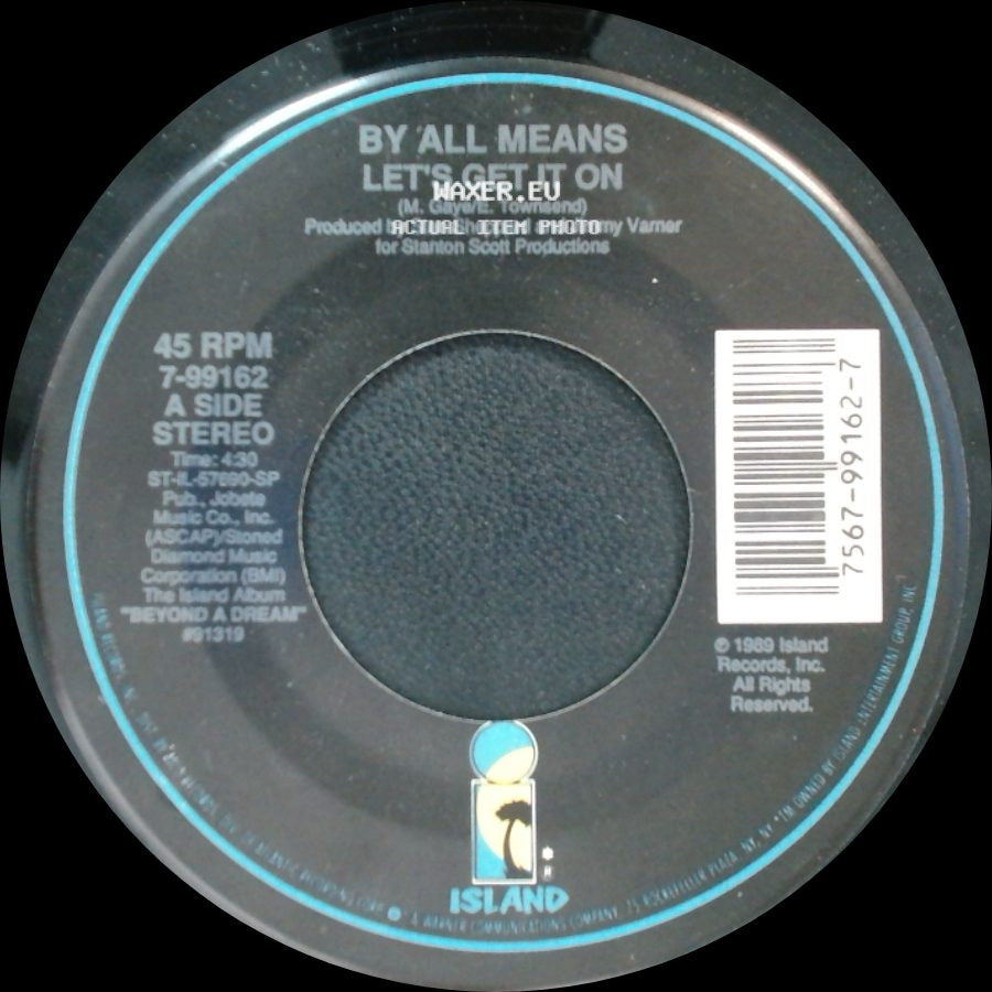 By All Means - Let's Get It On / Slow Jam (Can I Have This Dance With You) side A