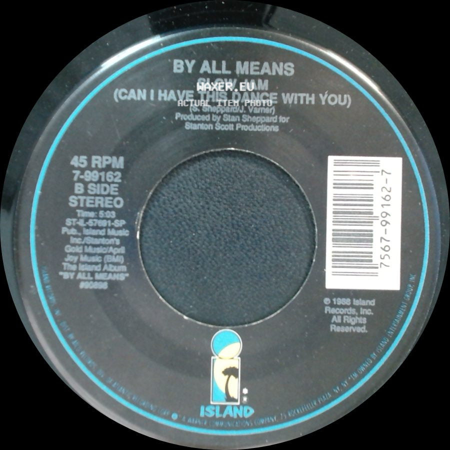 By All Means - Let's Get It On / Slow Jam (Can I Have This Dance With You) side B