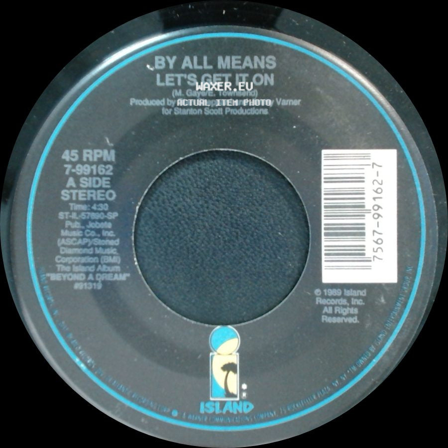 By All Means - Let's Get It On / Slow Jam (Can I Have This Dance With You) side A