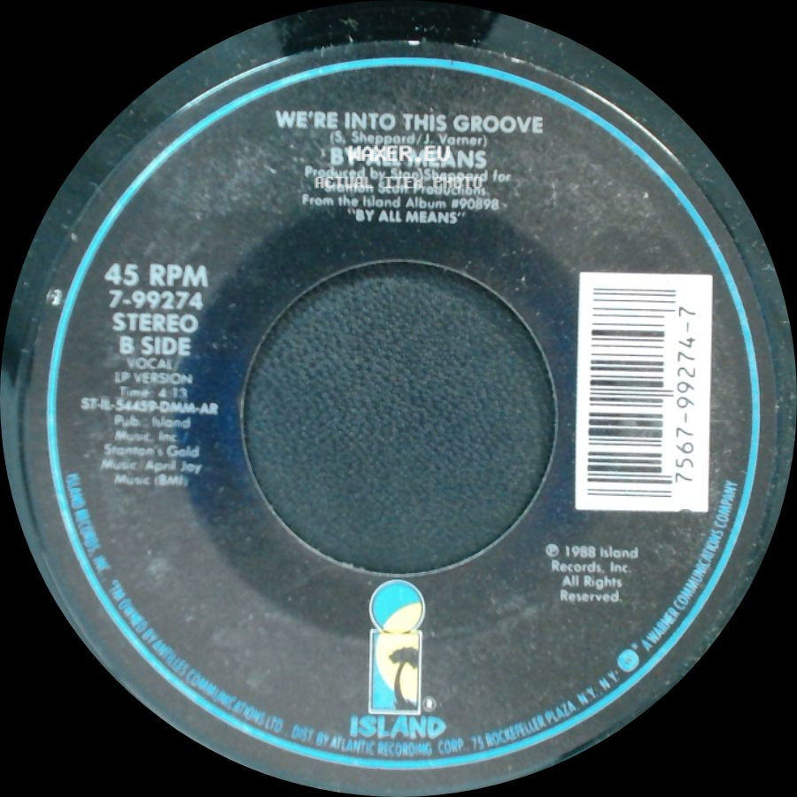 By All Means - I'm The One Who Loves You (Remix) / We're Into This Groove side B
