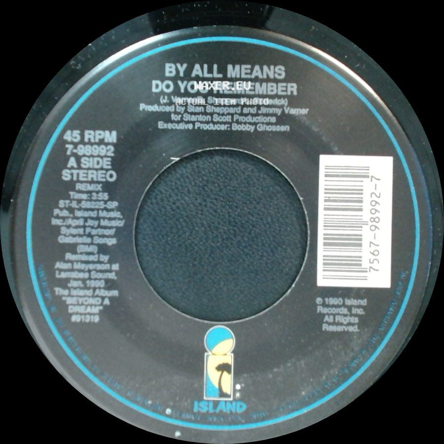 By All Means - Do You Remember / By All Means The More You Give, The More You Get side A