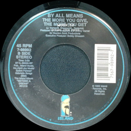 By All Means - Do You Remember / By All Means The More You Give, The More You Get side B