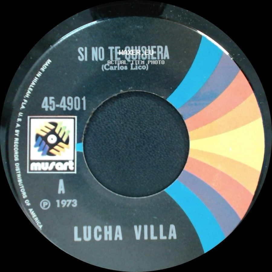 Lucha Villa - Si No Te Quisiera (Carlos Lico) / La Estrella side A
