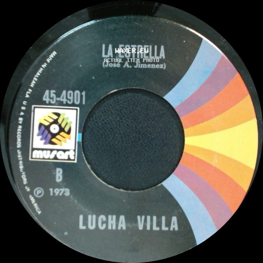 Lucha Villa - Si No Te Quisiera (Carlos Lico) / La Estrella side B