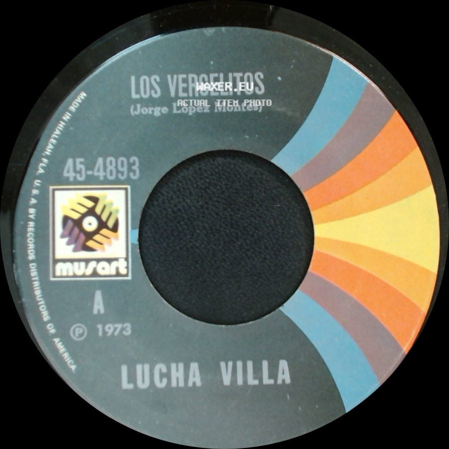 Lucha Villa / Los Vergelitos - Mi Gusto Es / Lucha Villa side B