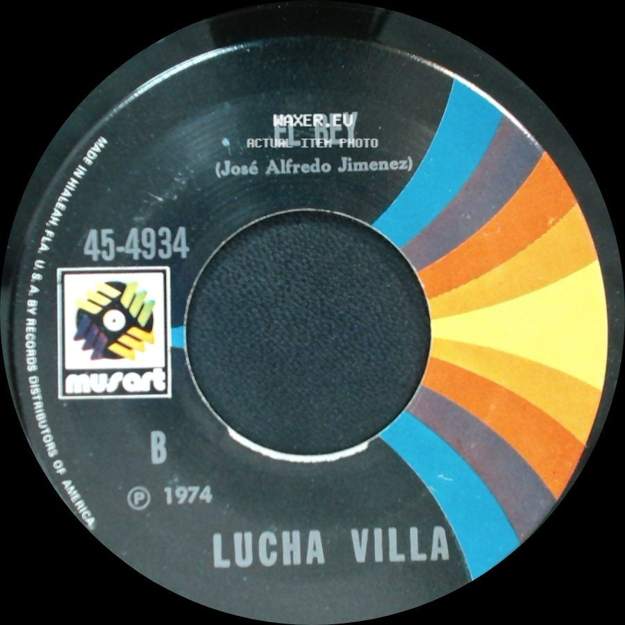 Lucha Villa - El Dia Que Me Quieras / El Rey side B