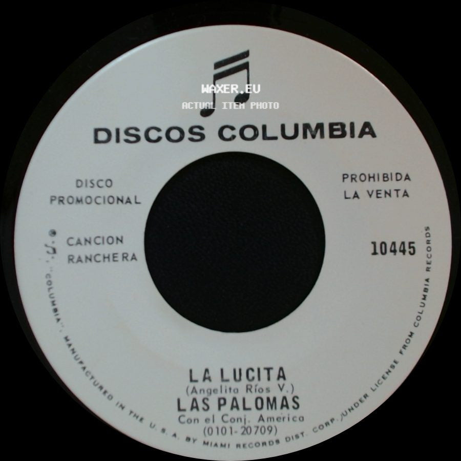 Las Palomas - Alma Triste / La Lucita side B