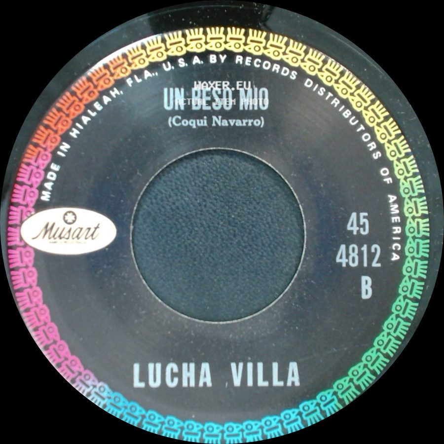 Lucha Villa - Un Beso Mio / Guitarras De Media Noche (José Alfredo Jimenez) side A
