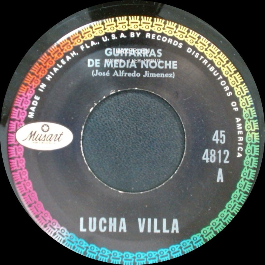 Lucha Villa - Un Beso Mio / Guitarras De Media Noche (José Alfredo Jimenez) side B