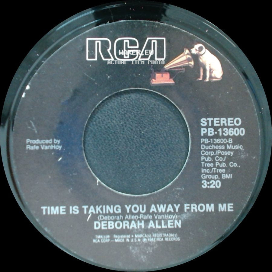 Deborah Allen - Time Is Taking You Away From Me / Baby I Lied side A