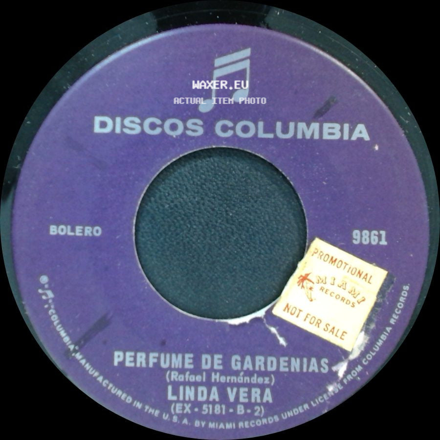 Linda Vera - Perfume De Gardenias / Tu No Comprendes side A